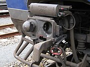 Swiss +GF+ coupler (GFV) on Belgian EMU