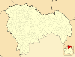 Aldeanueva de Guadalajara, Spain is located in Province of Guadalajara