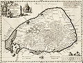 Image 817th century Dutch map of Sri Lanka with the Dutch names of the Jaffna islands (from List of islands of Sri Lanka)