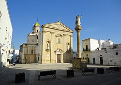 Skyline of Taviano