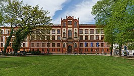 hoofdgebouw van de Universiteit van Rostock