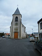 Le clocher de l'église...