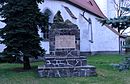 Kriegerdenkmal, auf dem Kirchhof