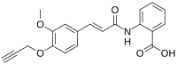 Chemical structure of asengeprast (FT011)