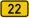 Bundesstraße 22 number.svg