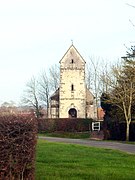 L'église Saint-Aubin.