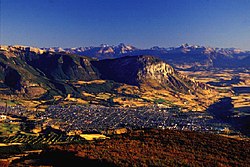 Panoramic view of the city