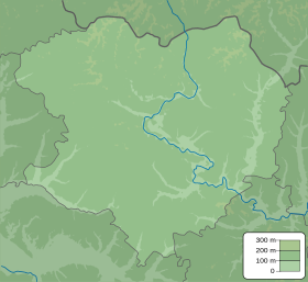 Voir sur la carte topographique de l'oblast de Kharkiv