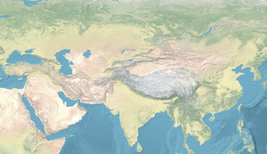 Ai-Khanoum is located in Continental Asia