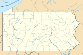 Map showing the location of Pennsylvania State Game Lands Number 29