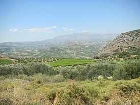 Paisagem desde o sítio arqueológico de Vatípetro