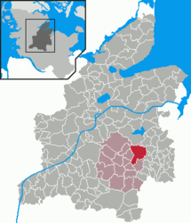 Langwedel – Mappa