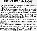 Les pardons de Gestel (Kergornet et Notre-Dame-des-Fleurs) en 1928.