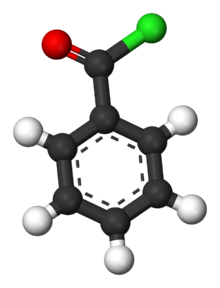 Benzoyl-chloride-3D-balls