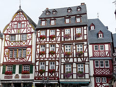 Market square of Bernkastel