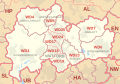 WD postcode area map