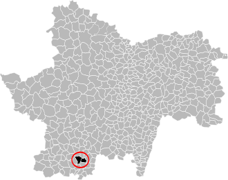 Carte des départements français.