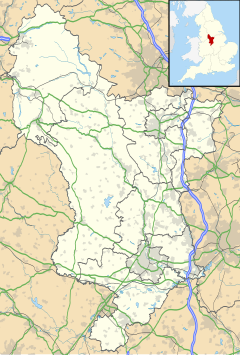 Ashbourne is located in Derbyshire