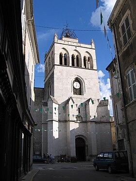 Le clocher de la cathédrale.