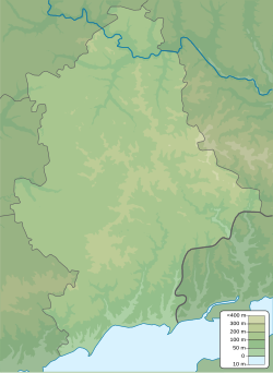 Soledar is located in Donetsk Oblast