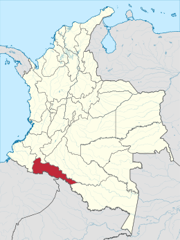 Putumayo xəritədə