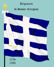 régiment de Savoie-Carignan de 1775 à 1785