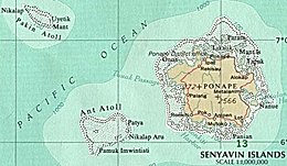 Pohnpei – Mappa