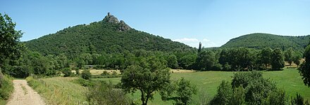 Vallée de l'Alagnon au niveau de Léotoing.