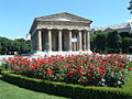 A Népkert (Volksgarten) Tézeusz temploma