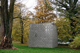 Der «Cube» von Sol LeWitt steht seit 2011 im Zellwegerpark