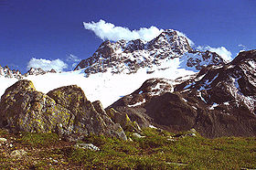 Vue du Piz Kesch