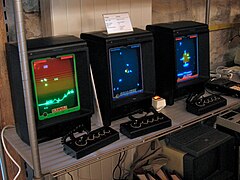 Vectrex konzolok működés közben