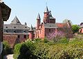 Castel de Vassinhac and church