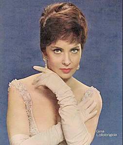 Gina Lollobrigida en 1963.