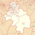 ML postcode area map