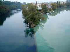 Rhone und Arve