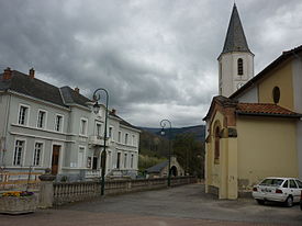 Visão de Saint-Paul-de-Jarrat.