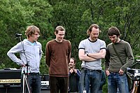 Sigur Rós en août 2006.