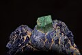 Pseudomorphose de curpite en malachite - Chessy, Rhône, France