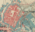 Franziszeische Landesaufnahme . Map of Bruck c. 1830