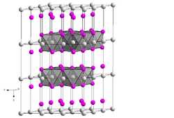 Kristallstruktur von Platin(IV)-oxid