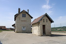 L'ancienne gare de Bians - Sombacour.