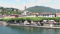 Ascona sett från Lago Maggiore