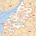 BS postcode area map