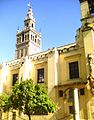 Giralda kot se vidi iz Patio de los Naranjos.