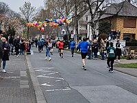 Läufer beim Paderborner Osterlauf 2023