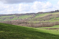 Skyline of Savigny-sous-Mâlain