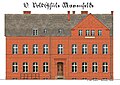 10. Volksschule Marienfelde 1905 (rondom 1970 afgebroken)