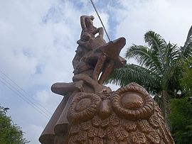 Statue in Sahagún