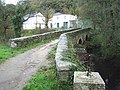 Ponte da Áspera, que cruza o río Celeiro, en Sarria.